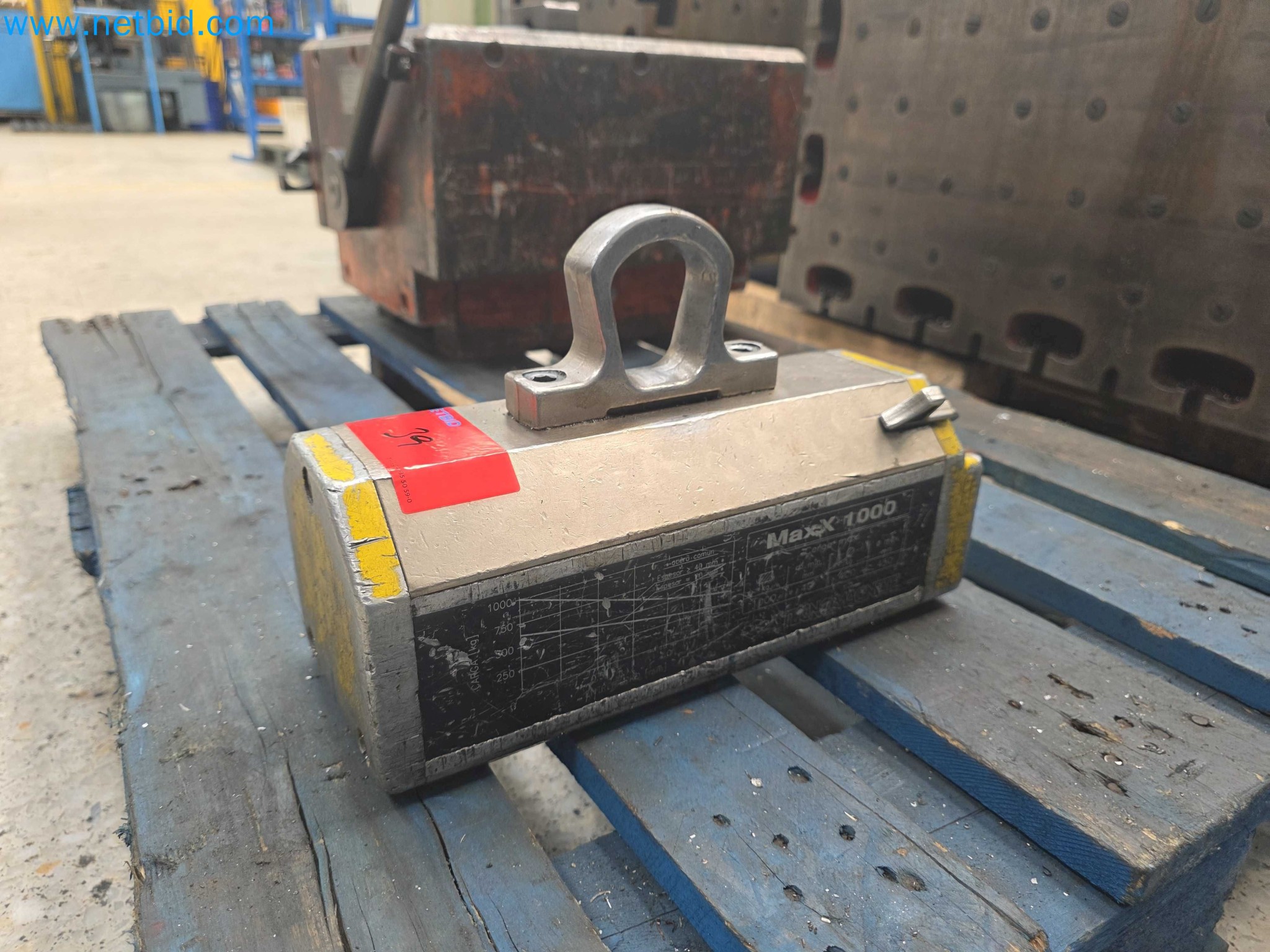 Lasthebemagnet TECNOMAGNETE MaxX 1000